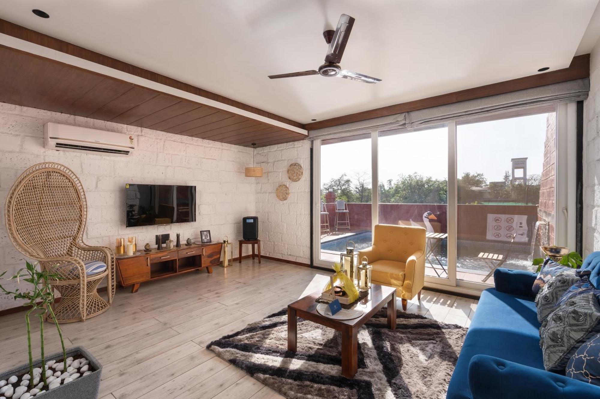 Saffronstays Calvin - 3 Bedroom Pool Villa In Lonavala Dış mekan fotoğraf